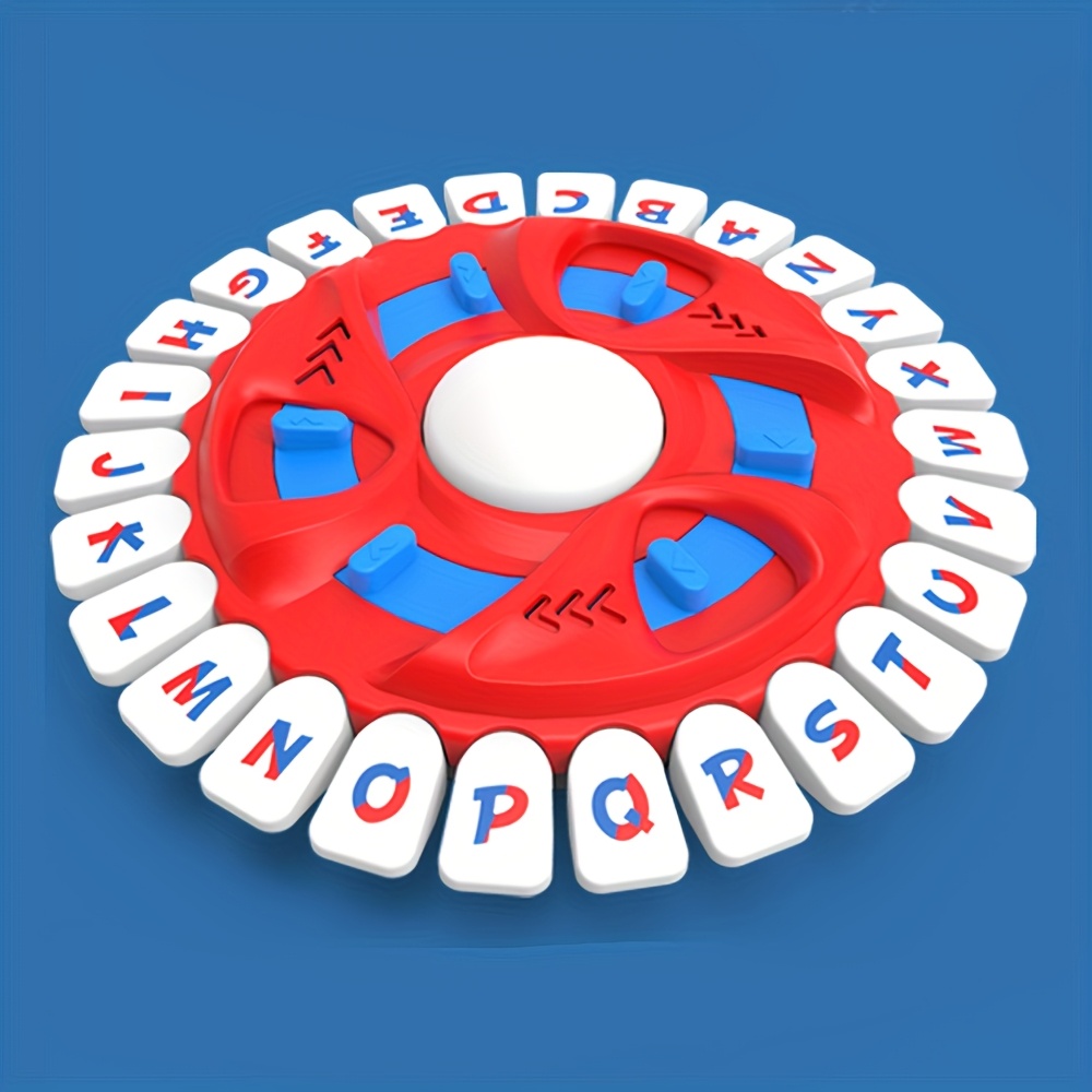 Letter Tray Desk - 26-Tasten-Upgrade-Version, spanische Brettspiele, Fast-Paced Family-Tischspiel, The
