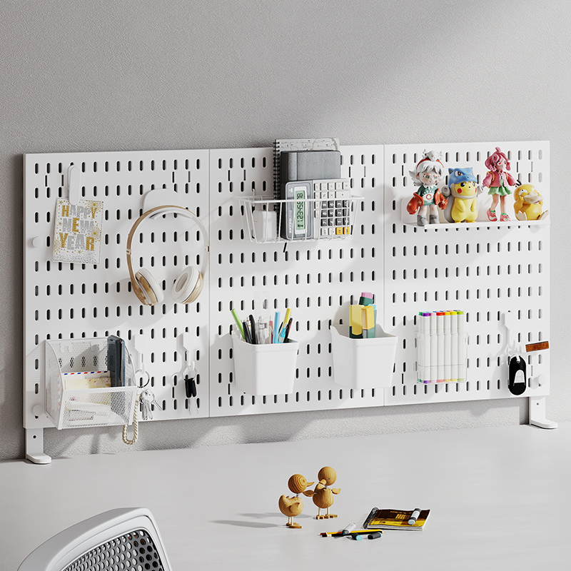 Home Office Freelancer - Desktop-Stecktafel-Organizer aus Kunststoff | Frei kombinierbares