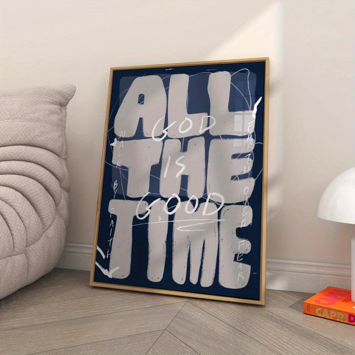 Home Office Inspiration - Gott ist immer gut, inspirierender christlicher