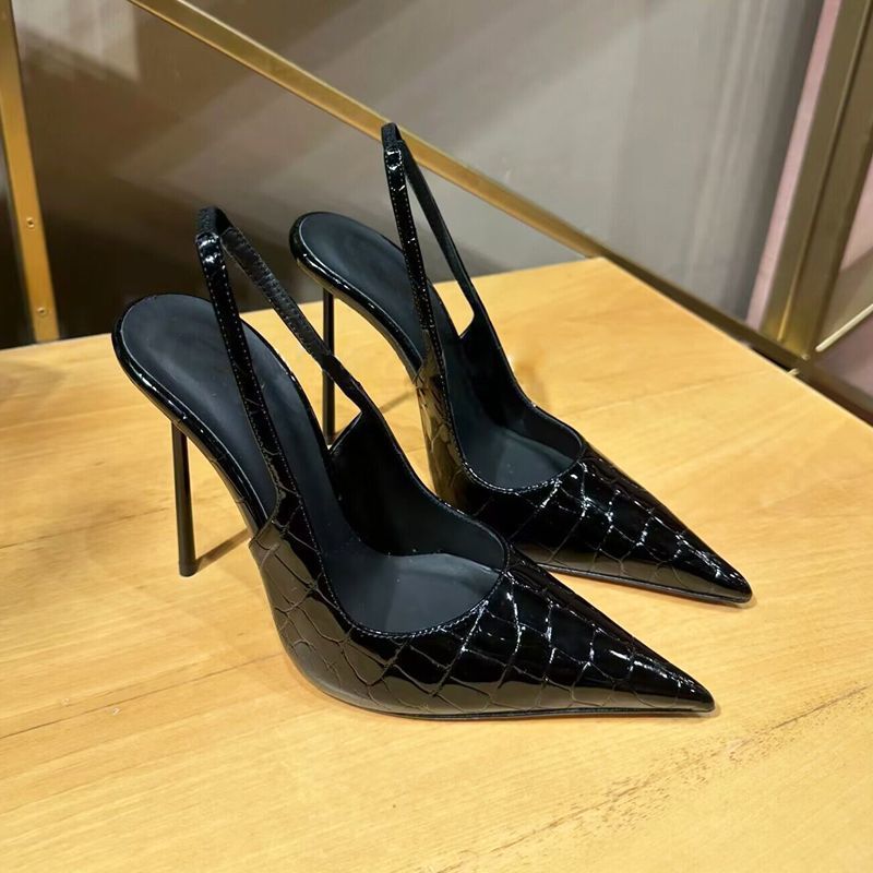 Home Office Inspiration - Neue Einfache Spitze Sandalen mit Hohlrücken