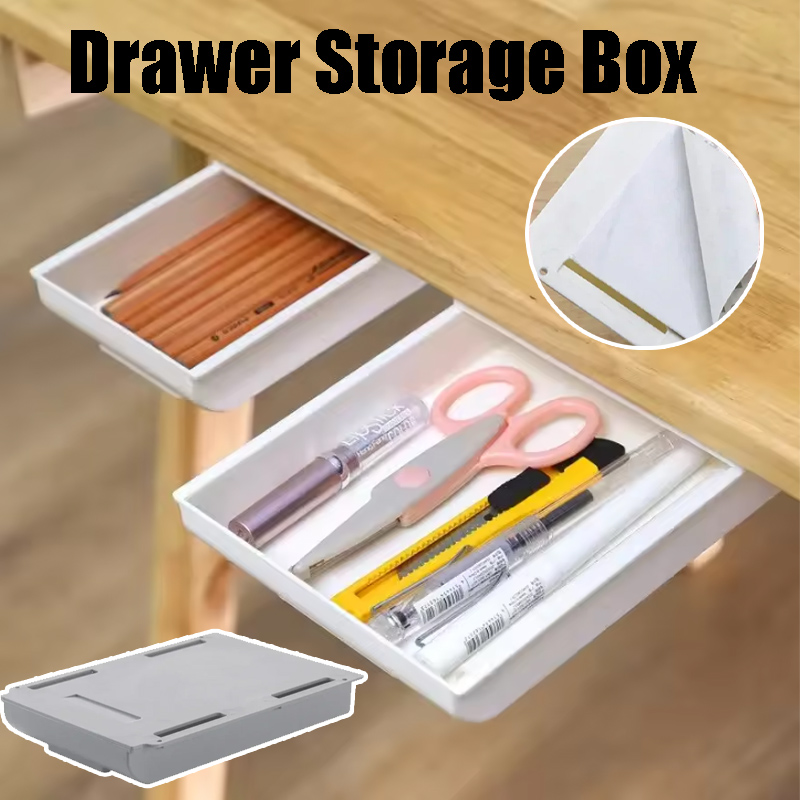 Desk Drawer Small - Versteckter Schubladen-Organizer für den Schreibtisch unter