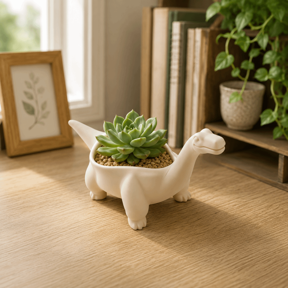 Tierfigur 3D-Gedruckter Dinosa – Plant Desk Mini Bewertung und Preis