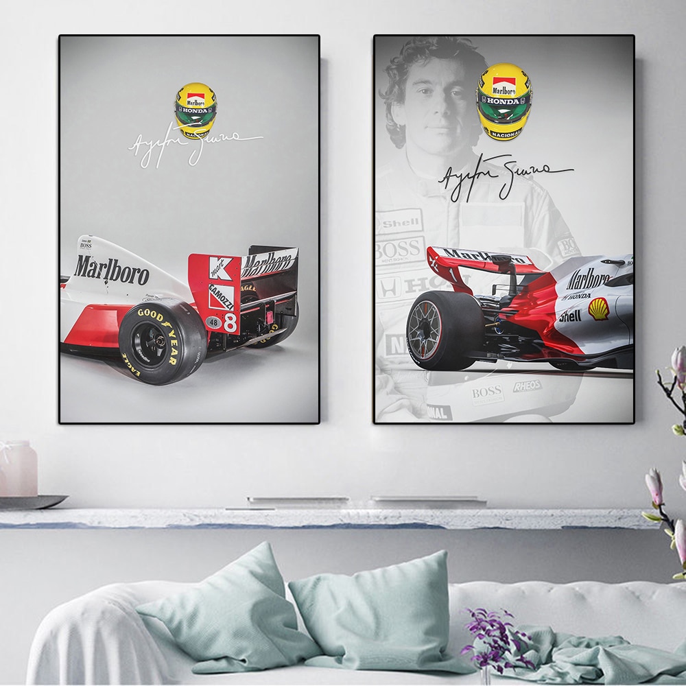 Ayrton Senna Grand Prix Rennfa – Home Office Icon Bewertung und Preis