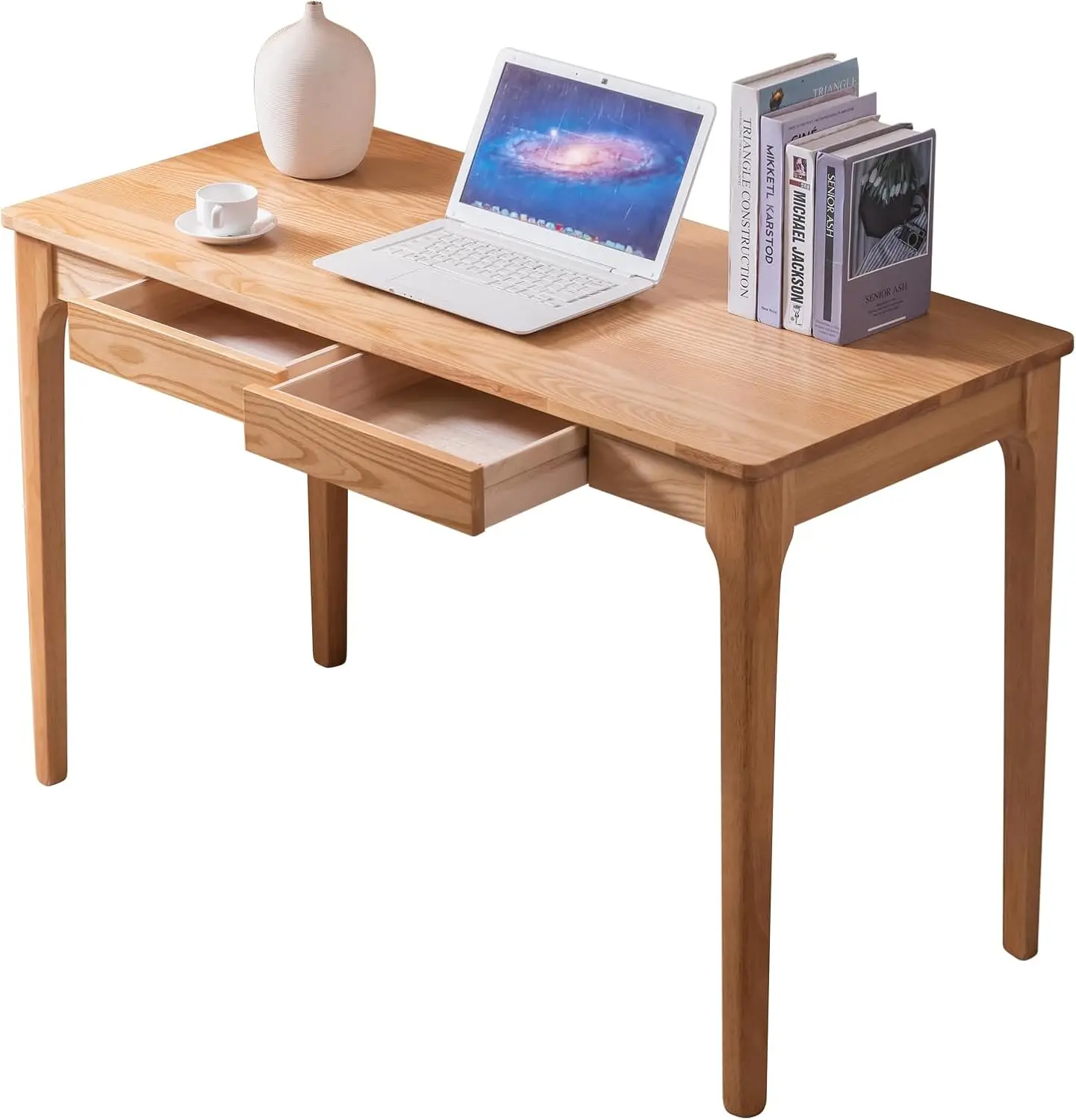 Massivholzschreibtisch mit Sch – Desk Drawer Small Bewertung und Preis