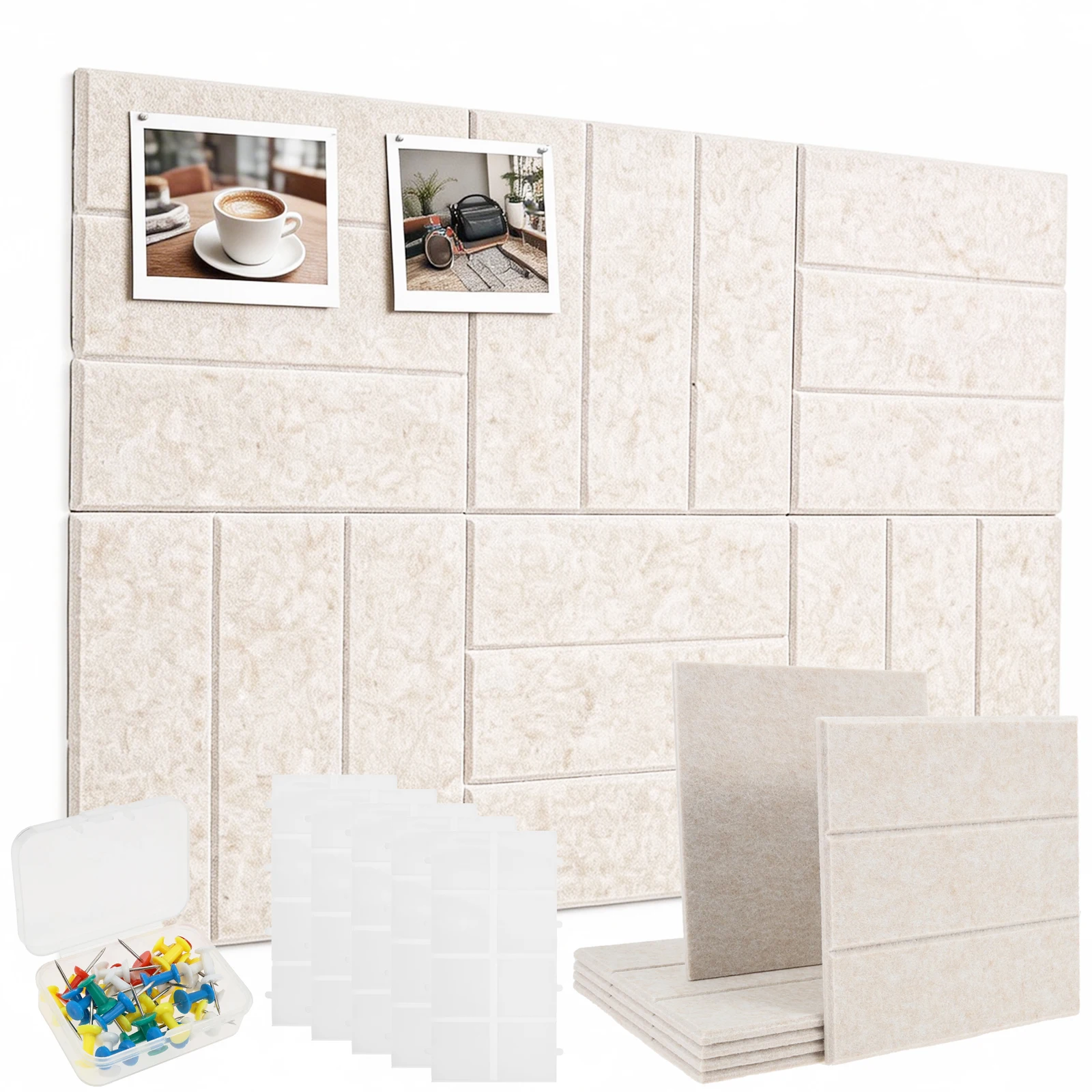 6/12 Stück Filz-Pinnwandplatte – Home Office Alternative Bewertung und Preis