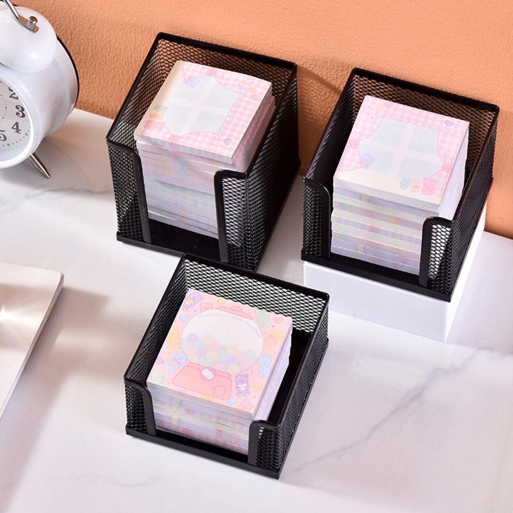 Schwarzer Mesh-Papierwürfel, M – Sticky Note Dispenser Bewertung und Preis