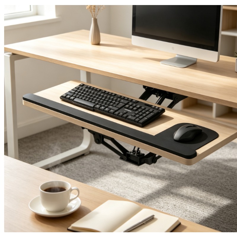 Tastaturablage unter dem Schre – Home Office Desk With Drawers Bewertung und Preis