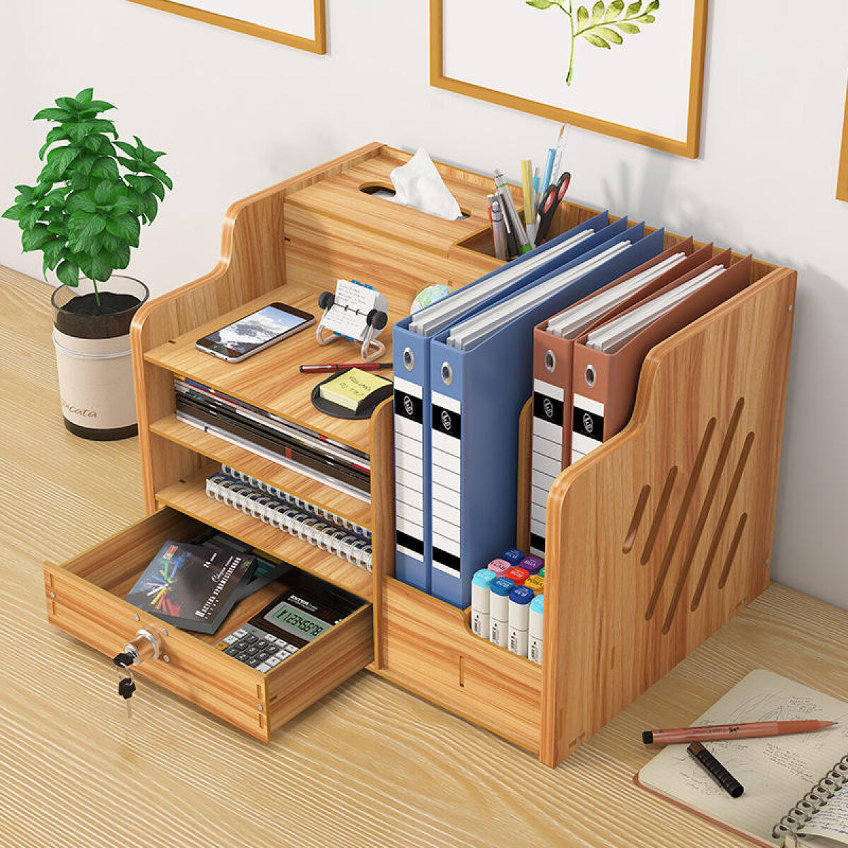 Organizer-Regal aus Holz für Z – Letter Tray Desk Bewertung und Preis