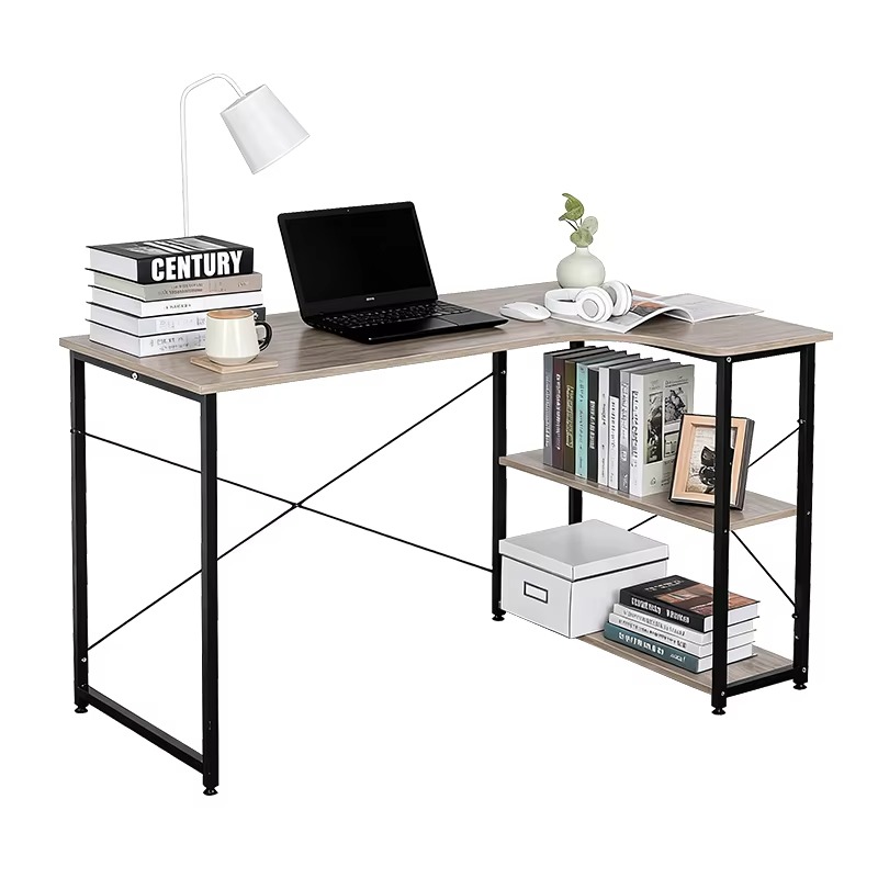 L-förmiger Eckschreibtisch mit – Home Office Desk With Drawers Bewertung und Preis