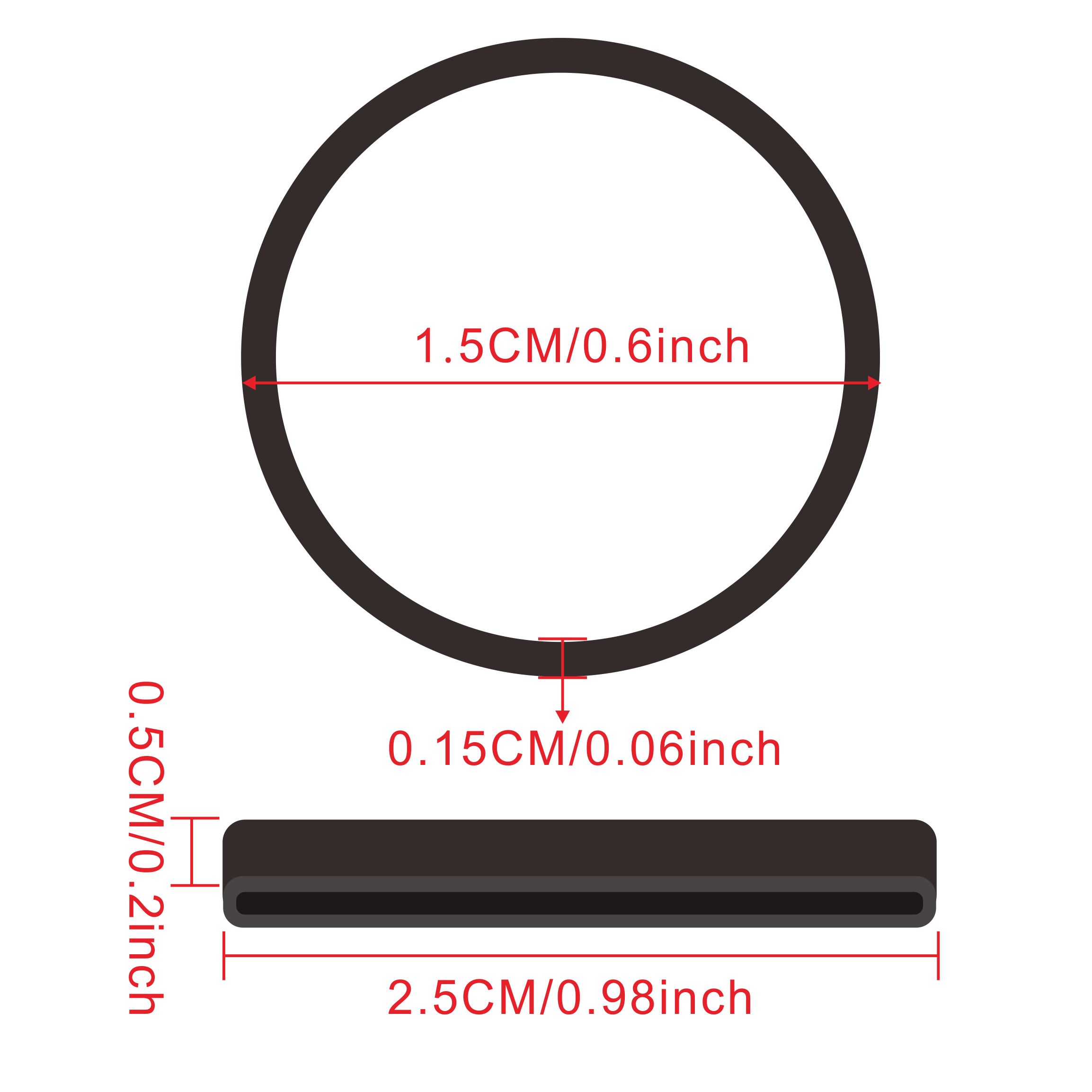500 Stück schwarze O-Ringe, el – Home Office Freelancer Bewertung und Preis