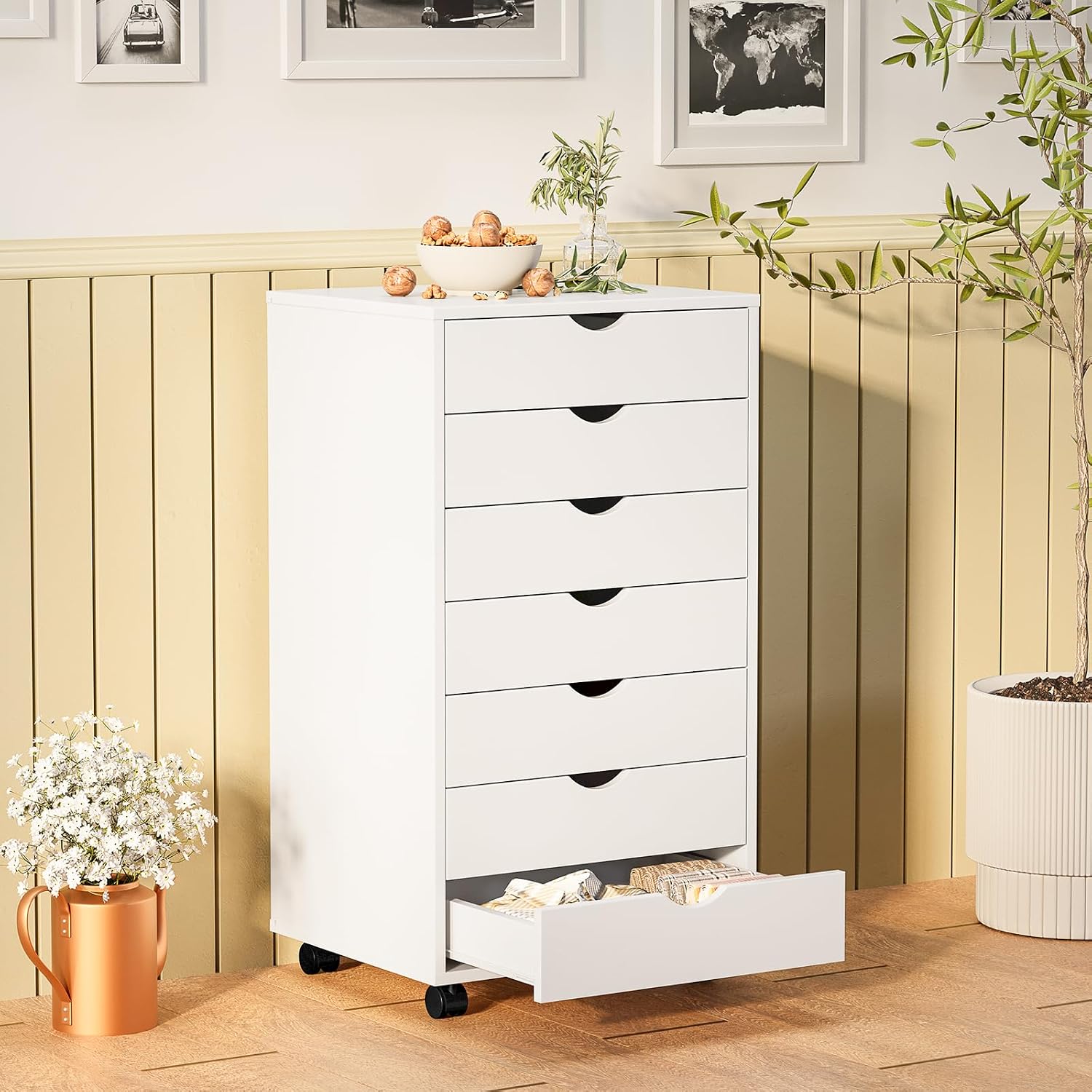 Rollschrank mit 7 Schubladen,  – Desk Drawer Small Bewertung und Preis