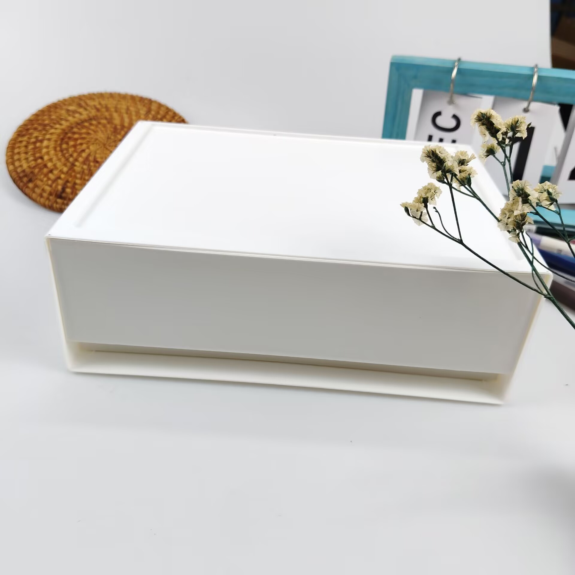 Desktop-Aufbewahrungsbox, Schu – Home Office Desk With Drawers Bewertung und Preis