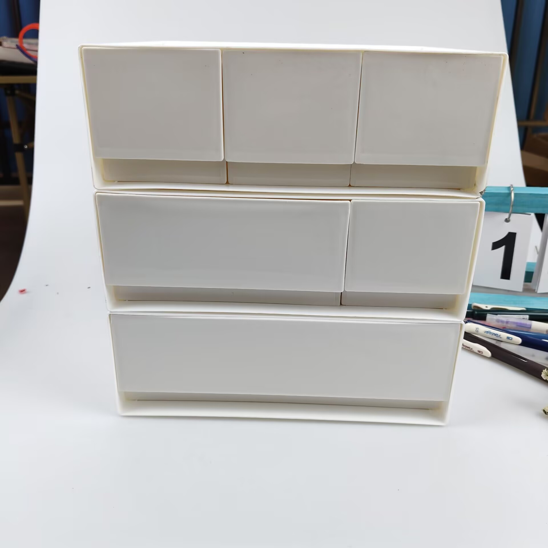 Desktop-Aufbewahrungsbox, Schu – Home Office Desk With Drawers Bewertung und Preis