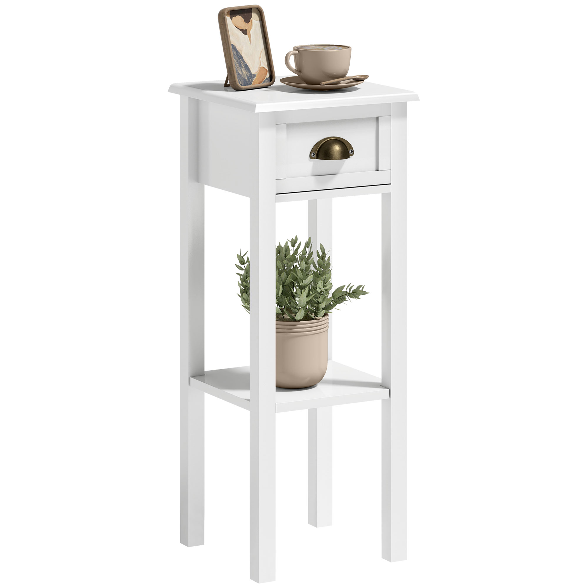Homcom Schmaler Beistelltisch  – Desk Drawer Small Bewertung und Preis