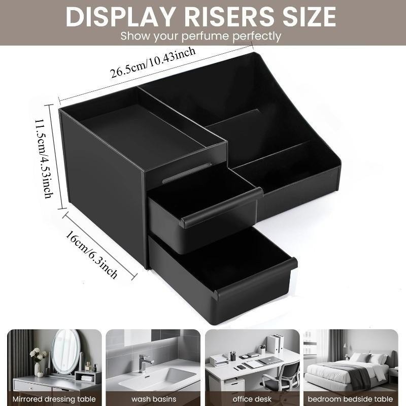 Schwarzer Hautpflege-Organizer – Home Office Desk With Drawers Bewertung und Preis