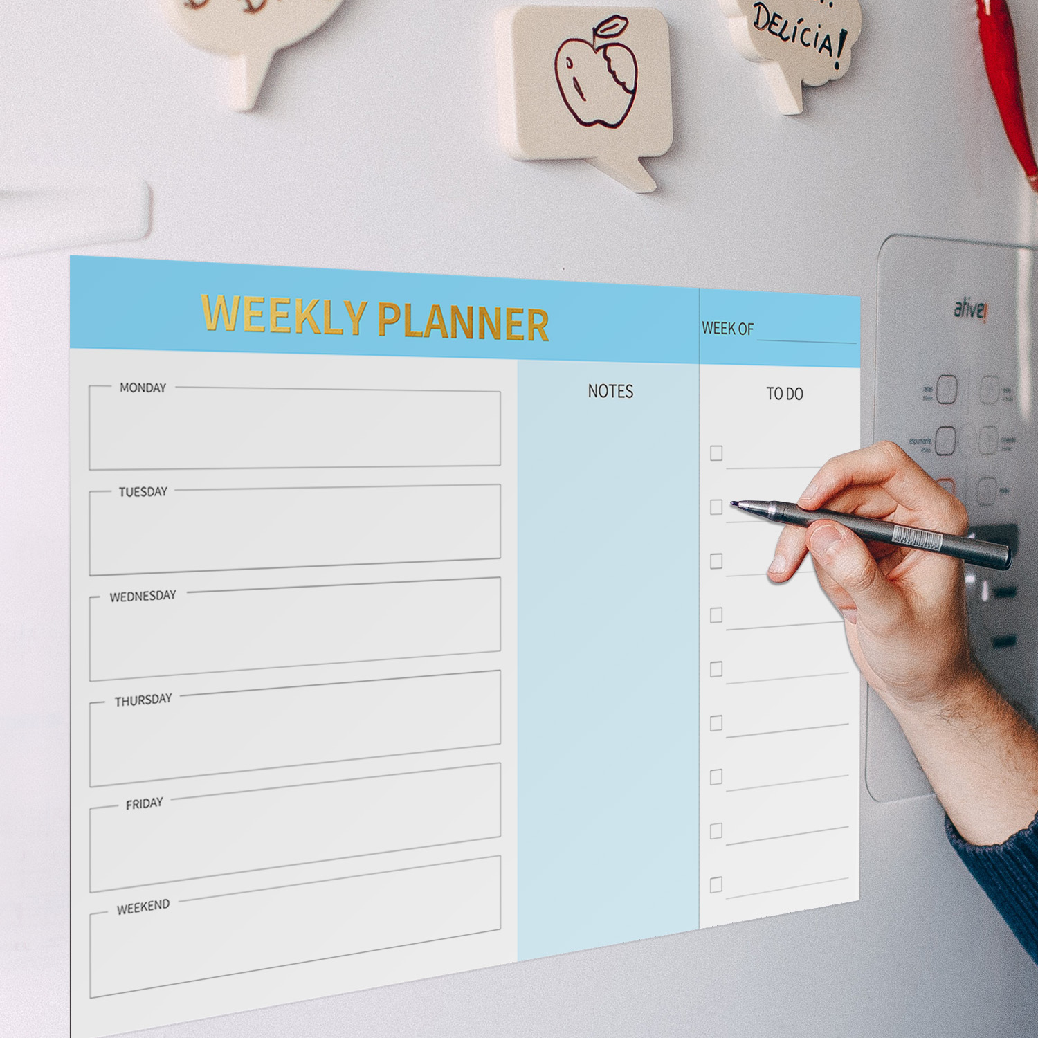 Magnetischer Wochenplaner, Küh – Letter Tray Desk Bewertung und Preis
