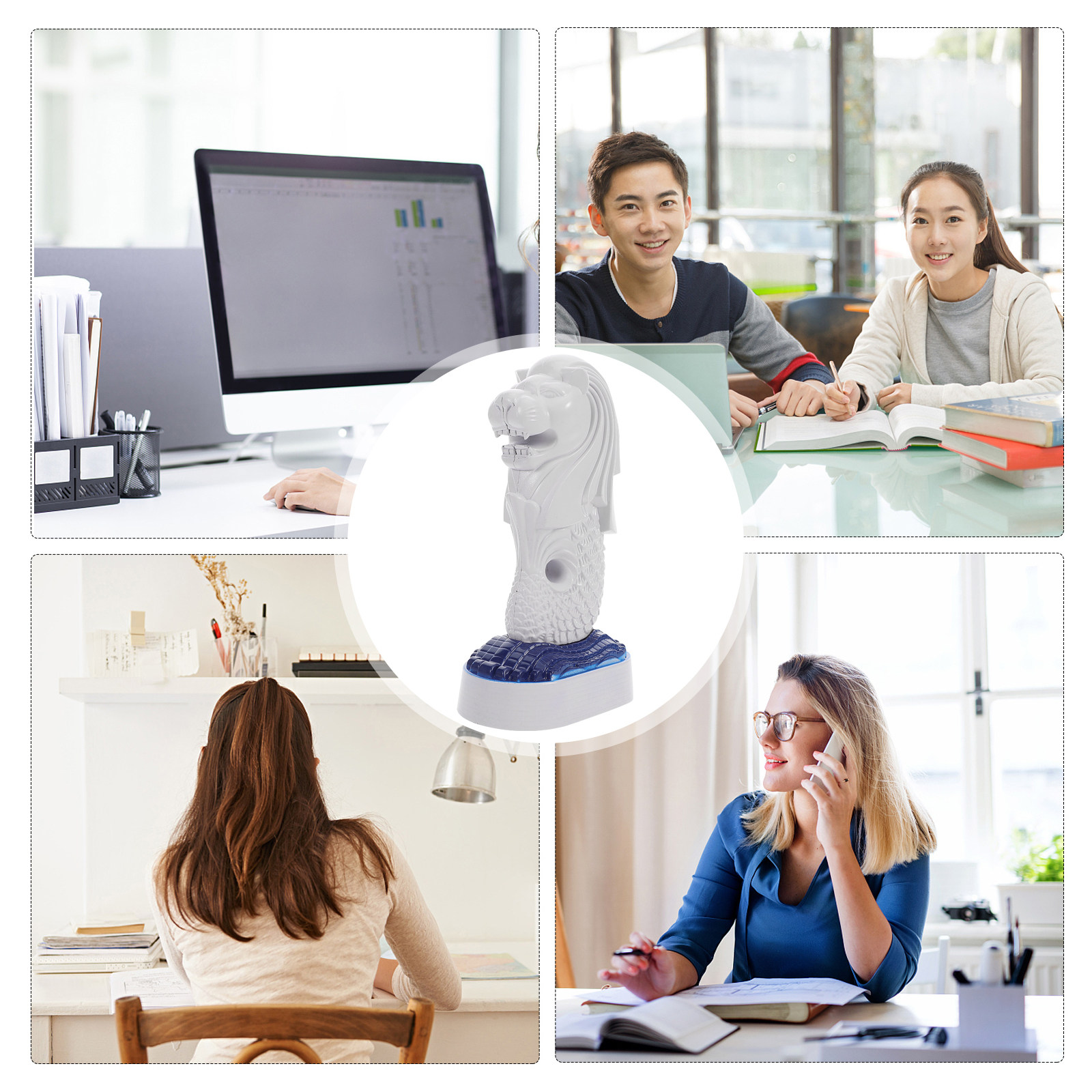 Singapur Merlion Dekorative Lö – Home Office Singapore Bewertung und Preis